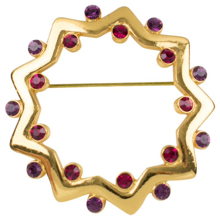 yves saint laurent brooch pin