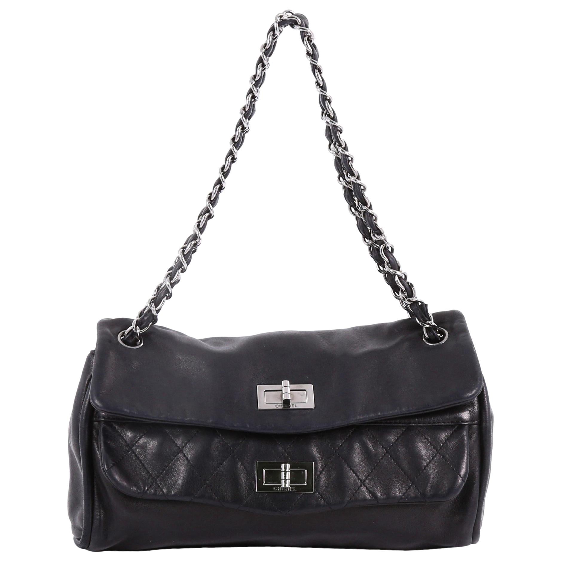 Chanel Double Mademoiselle Flap Bag Lambskin Medium