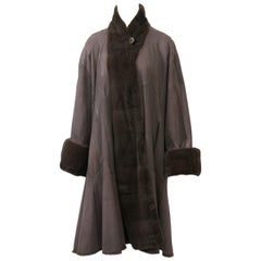 Giuliana Teso Sheared Mink Reversible Coat