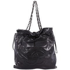 Chanel Caviar 31 Drawstring Tote Caviar Large