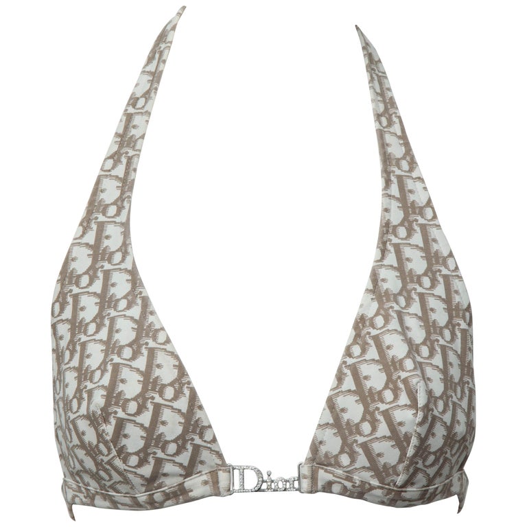 Bikini à logo John Galliano pour Christian Dior En vente sur 1stDibs