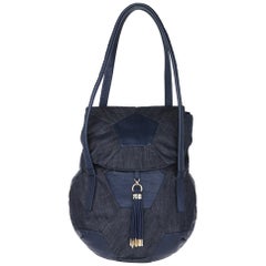 Bikkembergs Women Shoulder Bag Football navy BKAIC003