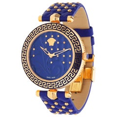 Used Versace Women Watch Vanitas blue VK7040013