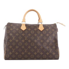 Louis Vuitton Speedy Handbag Monogram Canvas 35 