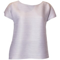 Vintage Issey Miyake Dove Grey Top