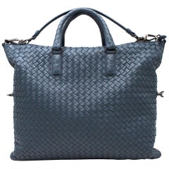 Bottega Veneta Light Tourmaline Intrecciato Nappa Leather Bag