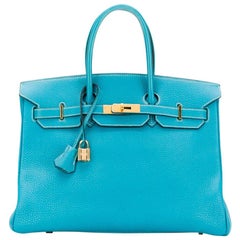 Hermès Blue Jean 35cm Birkin bag