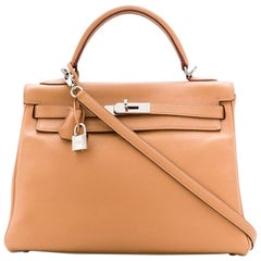 Hermès Biscuit Swift Leder 32cm Kelly Tasche