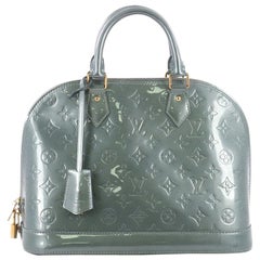  Louis Vuitton Alma Handbag Monogram Vernis PM