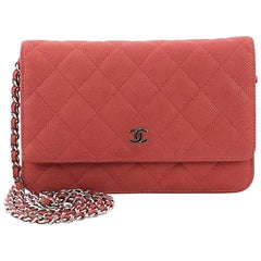 chanel timeless wallet on chain