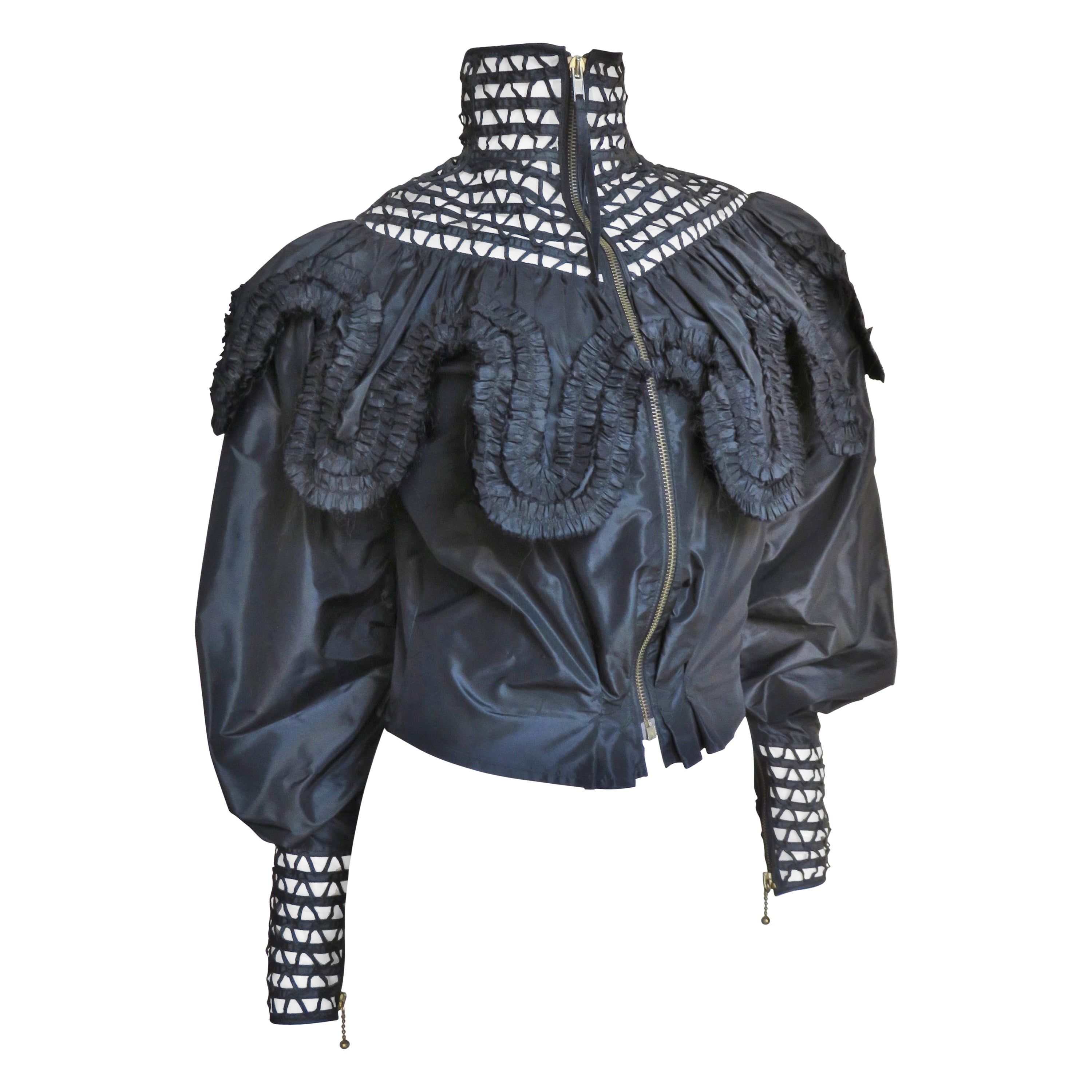 Jean Paul Gaultier New Silk Jacket Top 1990s