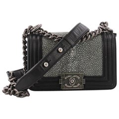 Chanel Boy Flap Bag Stingray Mini