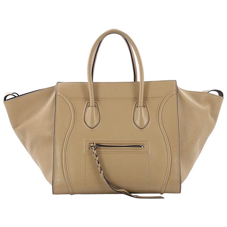Celine Phantom Handbag Smooth Leather Medium For Sale at 1stdibs