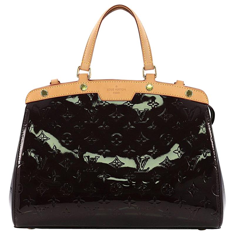 Louis Vuitton Brea Handbag Monogram Vernis MM