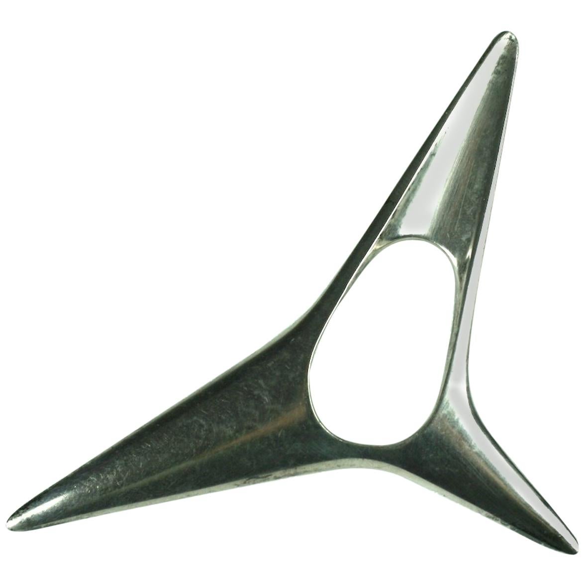 Georg Jensen Atomic Brooch, Henning Koppel  For Sale