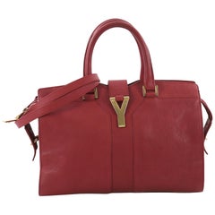 Saint Laurent Chyc Cabas Tote Leather Small