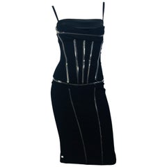 Dolce & Gabbana Black Sheath Dress
