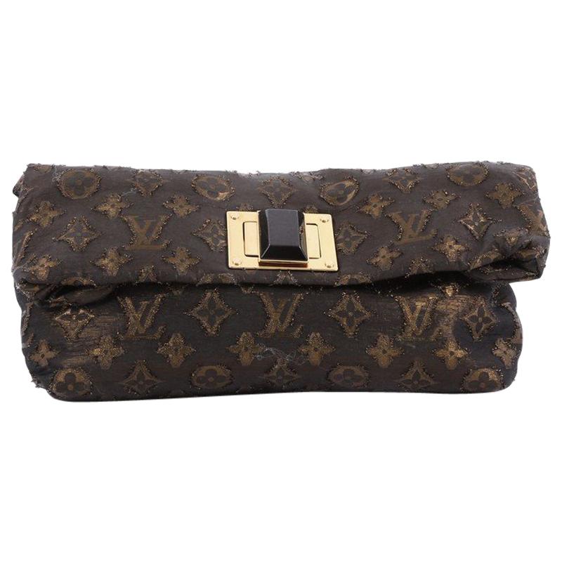 Louis Vuitton Altair Clutch Limited Edition Monogram Lurex