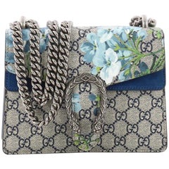 Gucci Dionysus Handbag Blooms Print GG Coated Canvas Mini