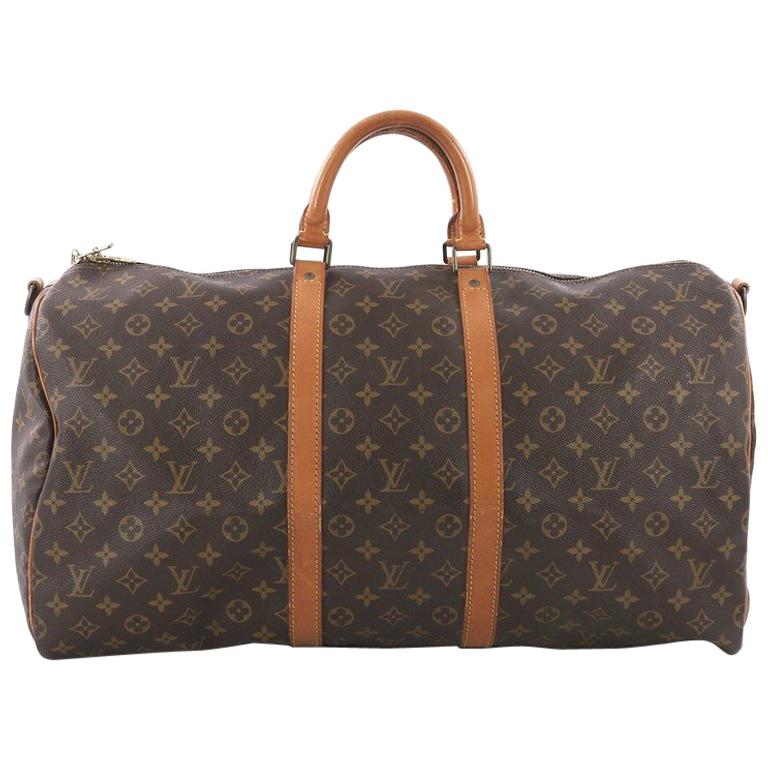 Louis Vuitton Keepall Bandouliere Bag Monogram Canvas 55