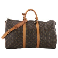 Louis Vuitton Keepall Bandouliere Bag Monogram Canvas 50,