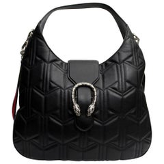 2017 Gucci Black Leather Dionysus Bag
