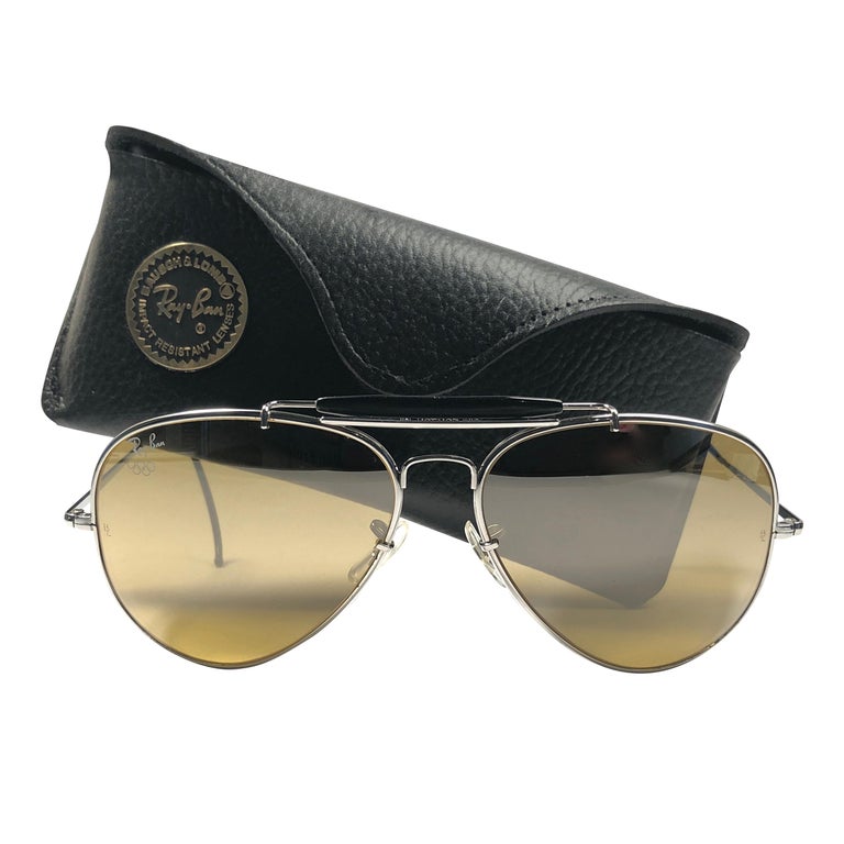 New Ray Ban Olympic Series 1992 RB50 62Mm Outdoorsman Collector Item  Sunglasses at 1stDibs