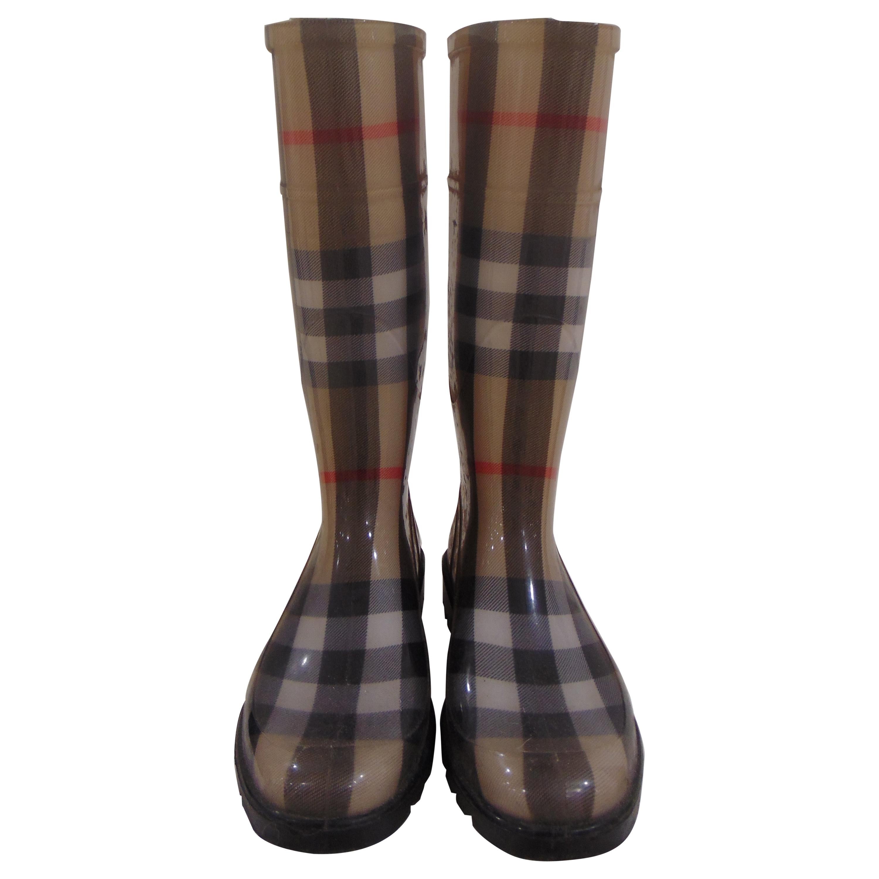burberry galoshes