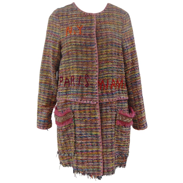 Femme multicoloured Coat NWOT For Sale at 1stdibs