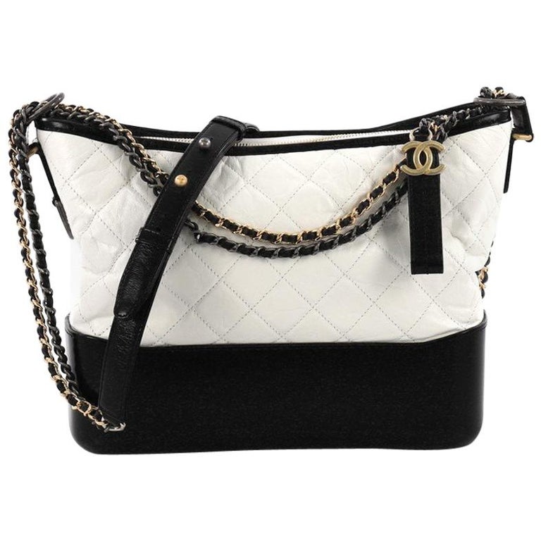 Chanel Gabrielle Hobo Quilted Aged Calfskin Medium at 1stDibs hobo