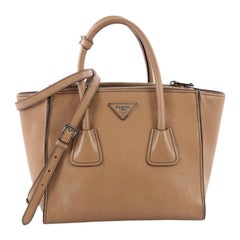 Prada Twin Pocket Tote Glace Calf Small