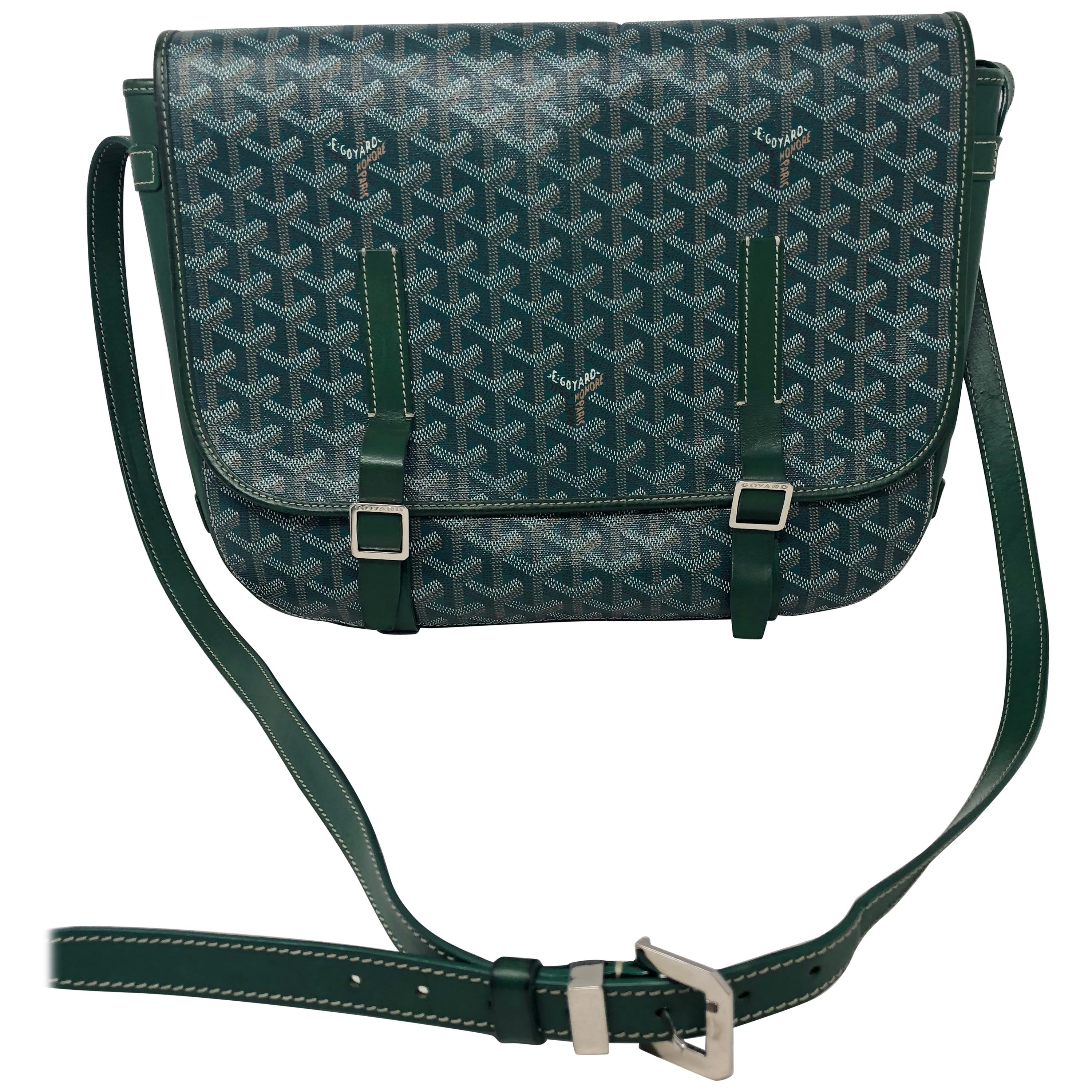 Goyard Green Crossbody Bag