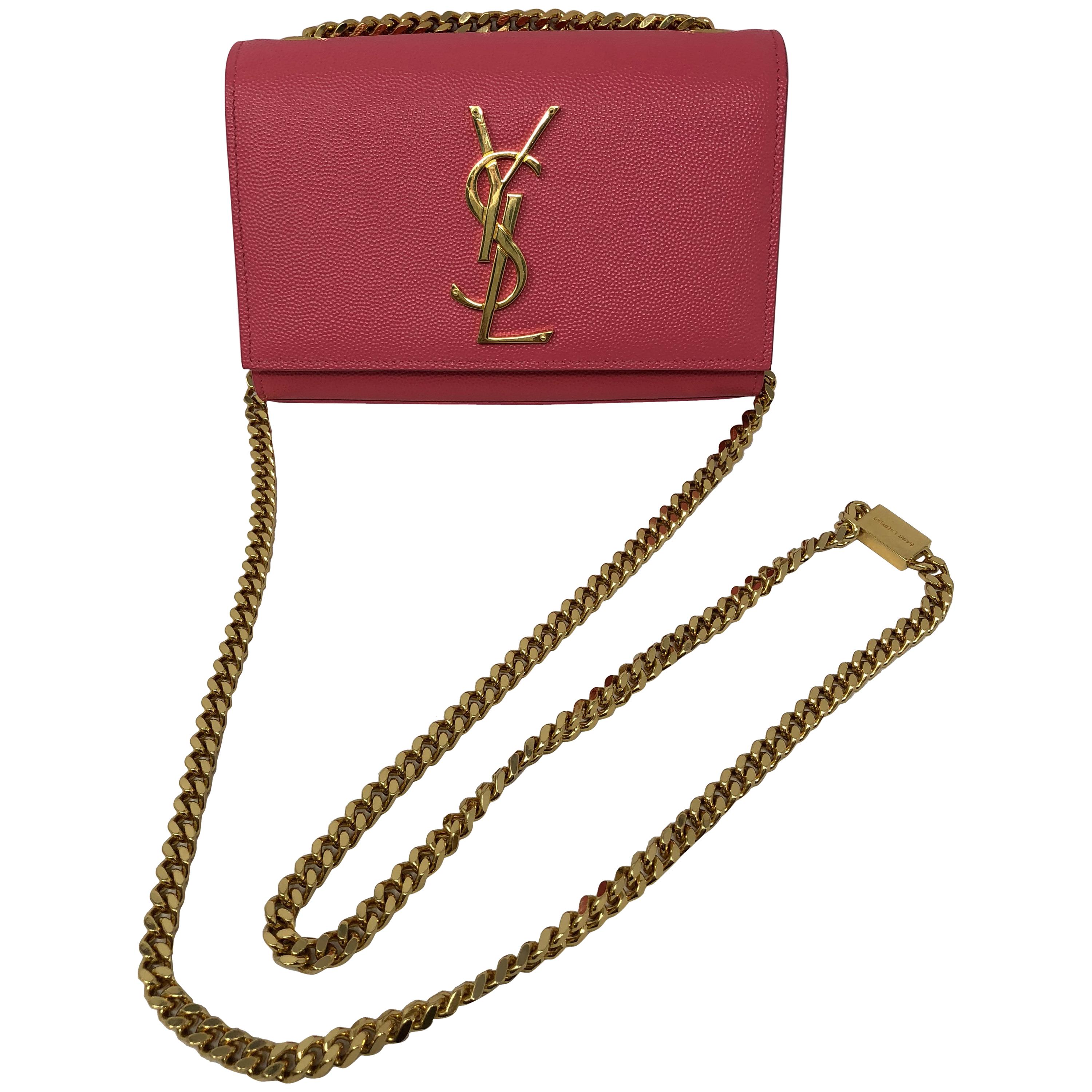 YSL Mini Pink Crossbody at 1stDibs ysl pink crossbody, ysl mini crossbody, pink ysl crossbody