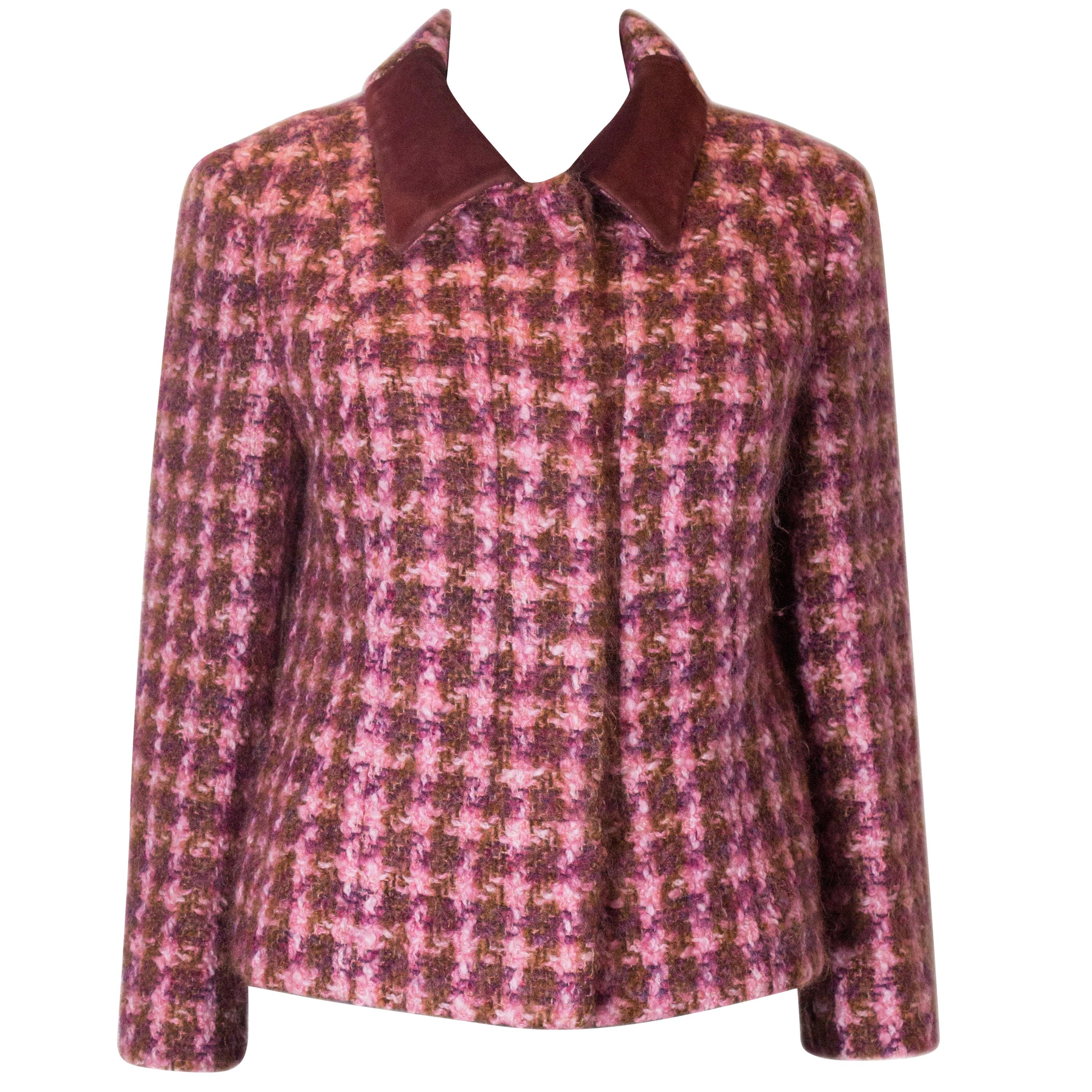 Vintage Jean Patou  Wool Jacket For Sale