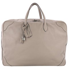 Hermes Victoria Travel Bag Clemence 60