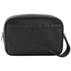 Louis Vuitton Kaluga Pochette Clutch Taiga Leather