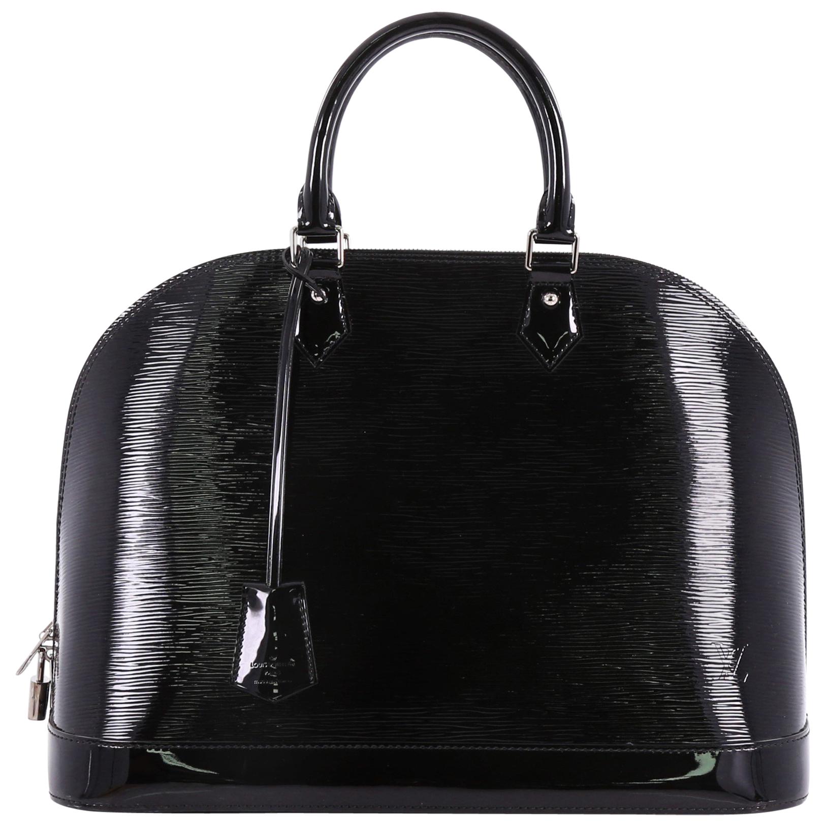Louis Vuitton Alma Handbag Electric Epi Leather MM