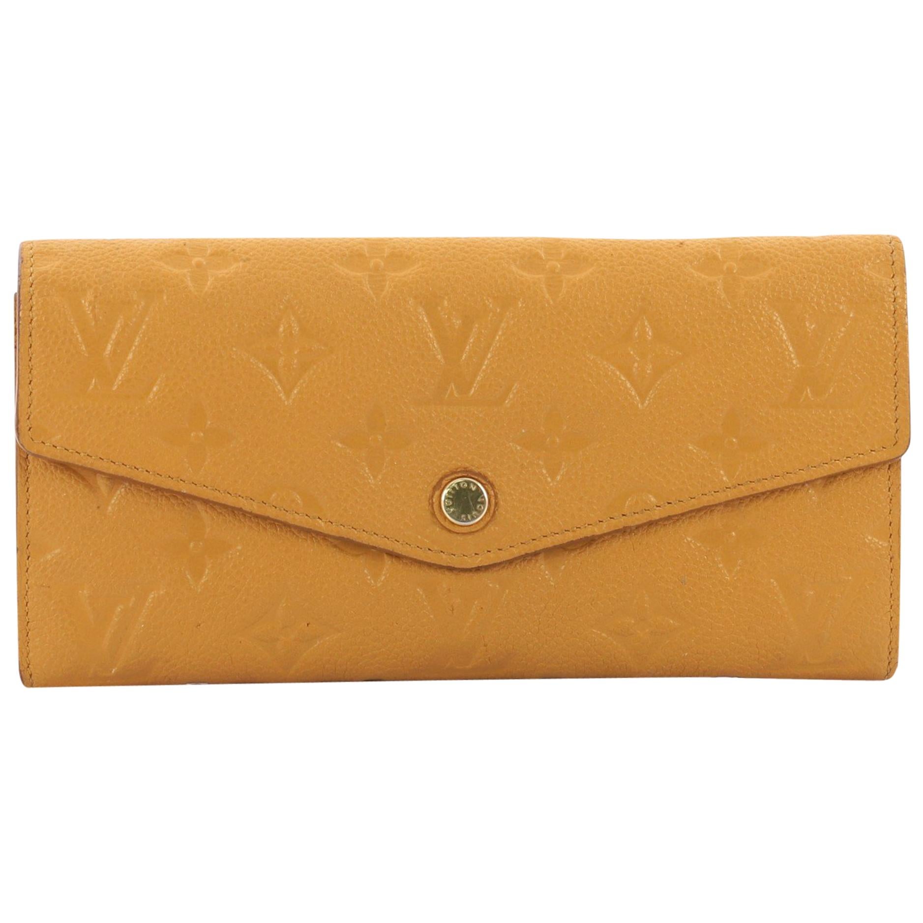 Louis Vuitton Curieuse Wallet Monogram Empreinte Leather