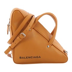 Balenciaga Triangle Duffle Bag Leather Small