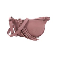 Chanel Lax Crossbody Bag Pebbled Leather,