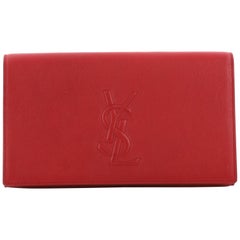 Saint Laurent Belle de Jour Clutch Leather Large