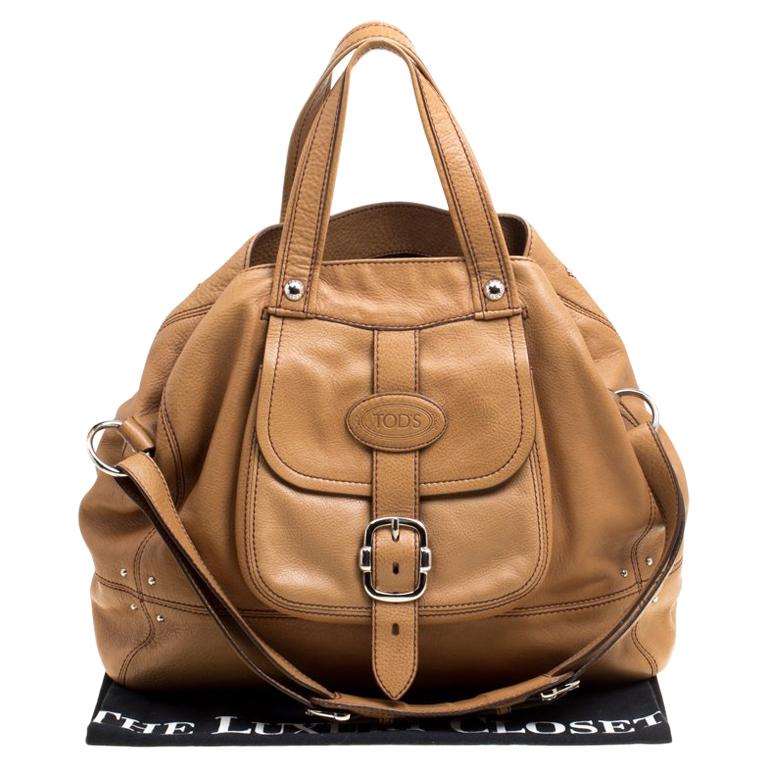 Tod'S Brown Tote Bags