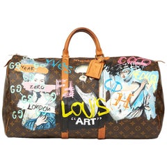Louis Vuitton Custom Painting by Pinky Lizares  Painted handbag, Fancy bags,  Handpainted bags