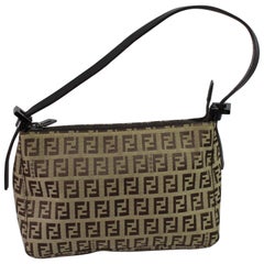 Small Fendi Monogram Bag in Logo type Zucca Canvas