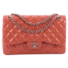 Chanel Patent Jumbo - 29 For Sale on 1stDibs  chanel jumbo patent leather, chanel  jumbo patent leather bag