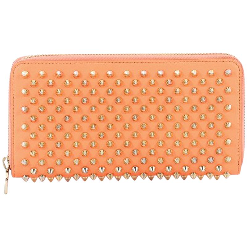 Christian Louboutin Panettone Wallet Spiked Leather