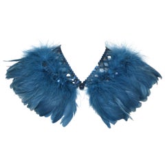 Louis Vuitton Embellished Feather Collar  2012 