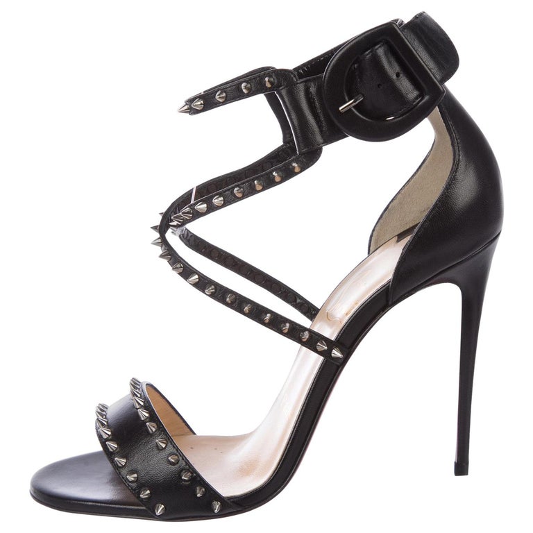 louboutin black sandals