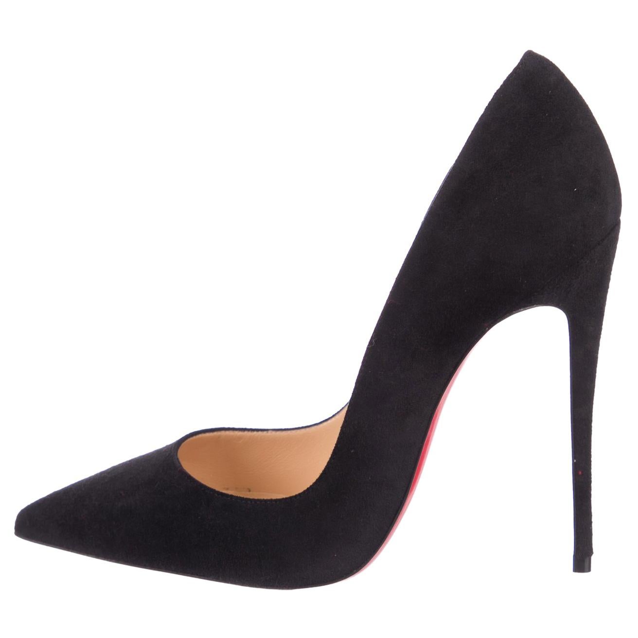 black suede so kate louboutin