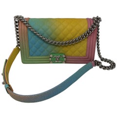 Chanel Rainbow Boy Bag 